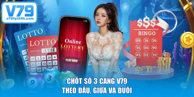 Chốt số 3 càng V79 theo đầu, giữa và đuôi